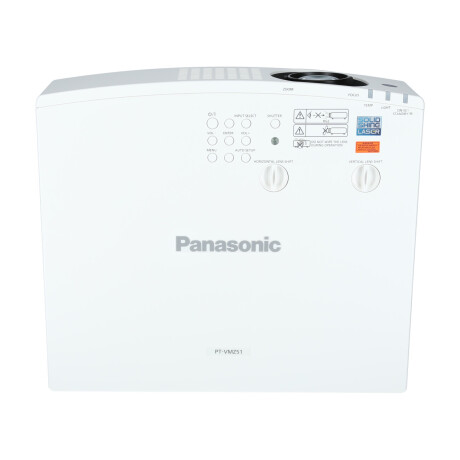 Panasonic PT-VMZ51 Laser-Business-Beamer weiß mit 5.200 ANSI-Lumen und WUXGA