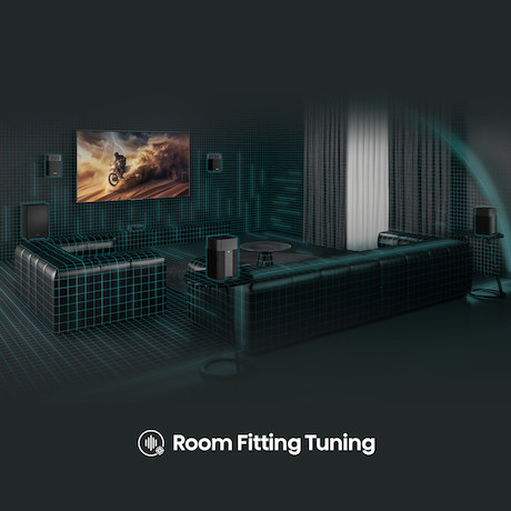 Hisense HT Saturn 4.1.2 Kanal drahtloses Heimkino Lautsprecher System