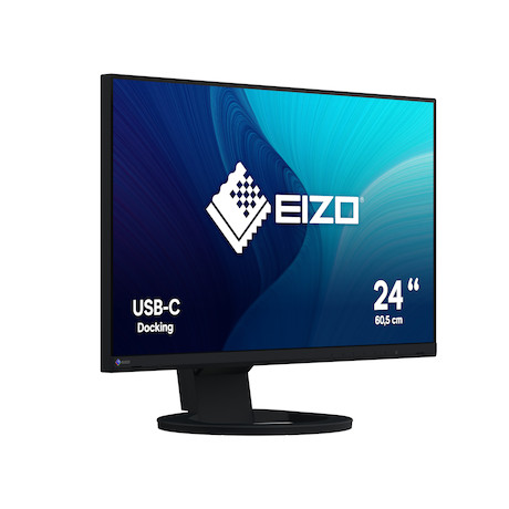 EIZO EV2480 FlexScan Monitor in Schwarz