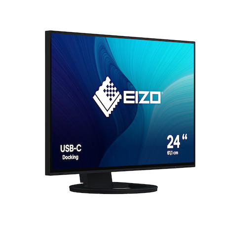 EIZO EV2485 FlexScan Monitor in Schwarz