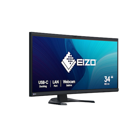 EIZO EV3450XC FlexScan Monitor in Schwarz