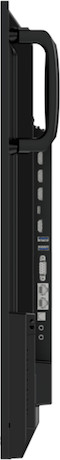 ViewSonic CDE7531-1C 75" 4K Commercial-Grade Display mit Wiedergabe von USB-Medien