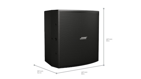 Bose Professional Forum FC112 Koaxialer Fullrange-Lautsprecher mit Punktschallquellencharakteristik