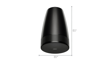 Bose Professional DesignMax Luna DML88P Pendellautsprecher mit Vollfrequenzgang und modernem Design