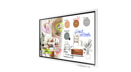 Samsung Flip WM75FX 75" 4K Interaktives Touchdisplay für effiziente Zusammenarbeit