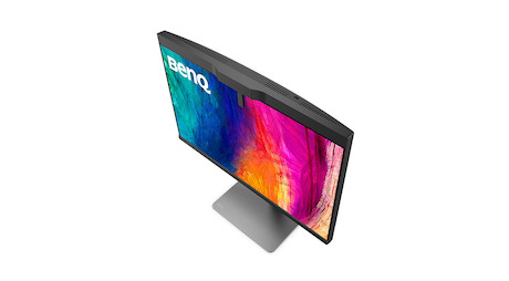 BenQ PD2770U 27" 4K-Monitor mit integriertem Kalibrator für Grafikbearbeitung