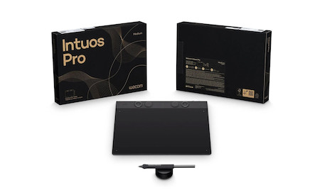 Wacom Stifttablet Intuos Pro Medium - Touchpen - 10 Tasten
