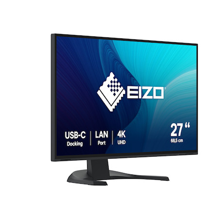EIZO EV2740X FlexScan 27" IPS Monitor, 3840 x 2160 4K UHD, 60Hz, 5ms, Schwarz - Demoware