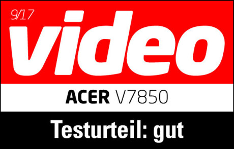 Acer V7850 4K Beamer mit 2200 ANSI-Lumen und 3840x2160 Auflösung