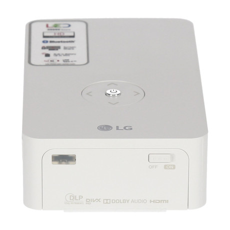 LG PH30JG Mini Beamer mit 250 ANSI-Lumen und WXGA Auflösung