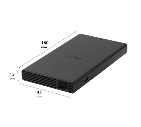 Sony MP-CD1 Mini Beamer mit 105 ANSI-Lumen und WVGA Auflösung