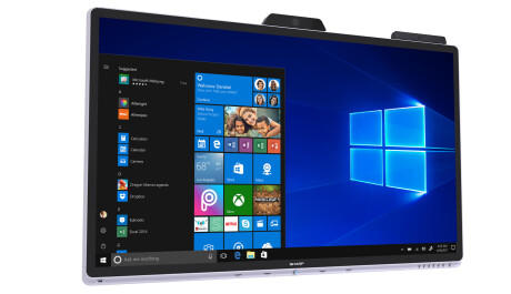 Sharp PNCD701 70'' interaktives Windows Collaborative Display mit 4k Auflösung