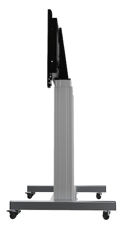 celexon Expert elektrisch höhenverstellbarer Display-Rollwagen Adjust-70120MS- 50cm