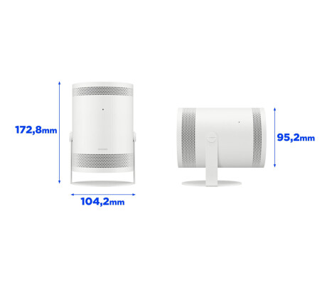 Samsung The Freestyle LSP3 Mini-Beamer mit 550 ANSI-Lumen und Full HD