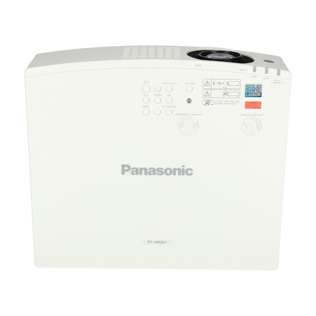 Panasonic PT-VMZ61 Laser-Business-Beamer weiß mit 6.200 ANSI-Lumen und WUXGA