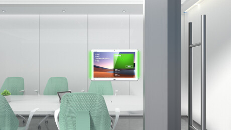 Yealink RoomPanel Plus 10,1" - voll RGB multifunktionales multipoint Raumbuchungsdisplay, Background