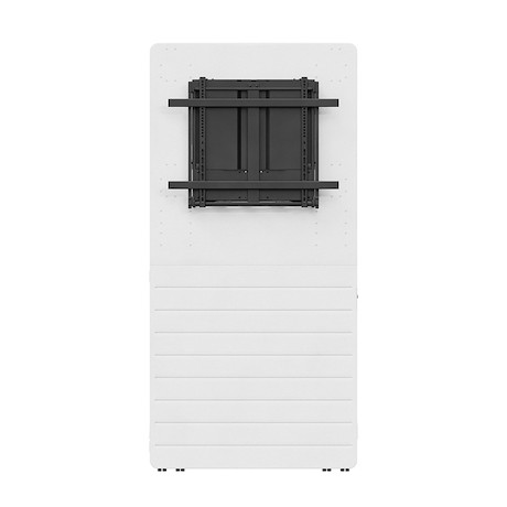 Hagor CON-Line® Big W Counterbalanced 65 - 86" Medienstele, Boden-Wand Montage