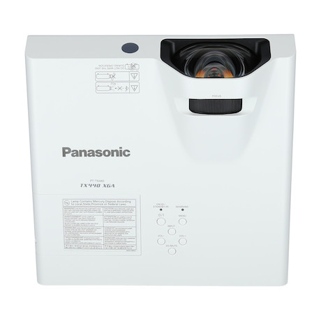 Panasonic PT-TX440 Beamer mit 3800 Lumen und Kurzdistanzprojektion für Präsentationsräume - Demoware