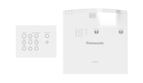 Panasonic PT-VMZ7STEJ Kurzdistanz Beamer mit 7000 Lumen und brillante Bildqualität für Business und