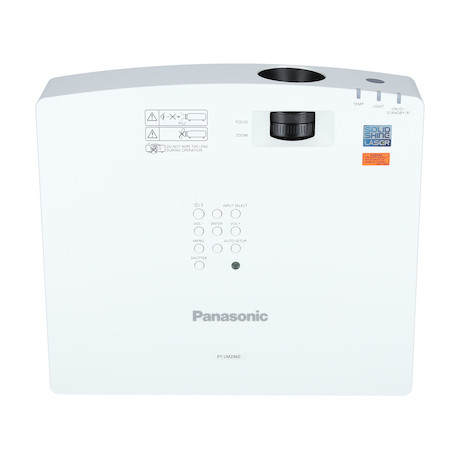 Panasonic PT-LMZ460EJ Beamer mit 4600 Lumen, WUXGA-Auflösung und kompakter Bauweise für Besprechungs