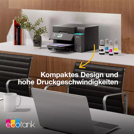 Epson EcoTank ET-3950 A4-Multifunktionsdrucker mit Wi-Fi und AirPrint Tintentank