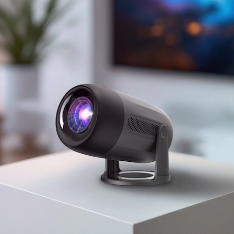 Philips NeoPix 150 Full HD kompakter LED Projektor mit um 180 Grad drehbarem Ständer