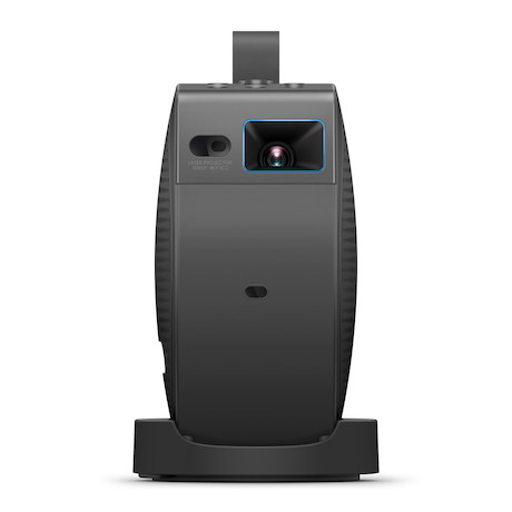 BenQ GV50P Flexibler Full HD Beamer mit Google TV, Deckenprojektion und 2.1 Bass-Sound