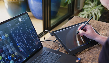 Wacom Movink 13 Digitalisierer mit OLED-Display - Touchpen