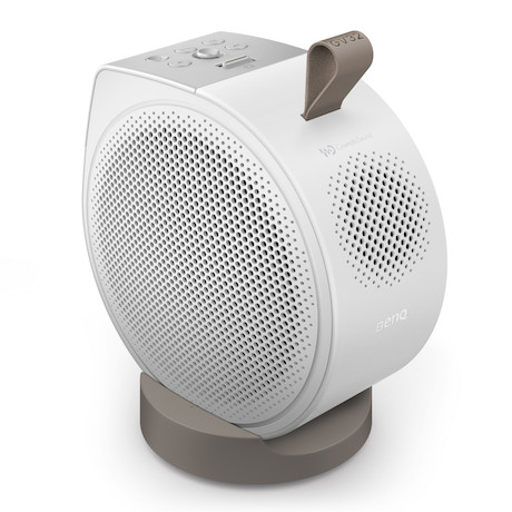 BenQ GV32 Tragbarer Full HD Beamer mit 360° Projektion und Smart TV - Demoware Gold