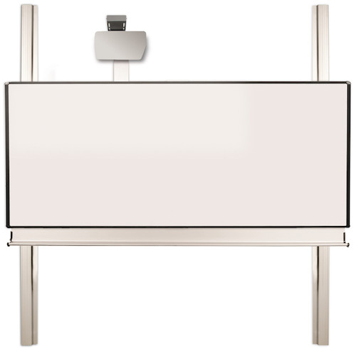 celexon Expert manuelle 2-Säulen Pylonentafel Adjust 300 x 120cm PEN