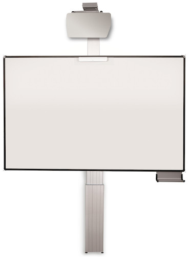 celexon Expert elektrisch höhenverstellbare Pylonentafel Adjust 192 x 130cm TOUCH
