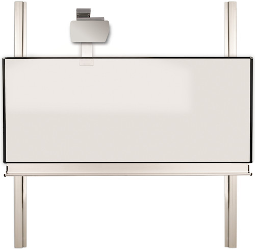celexon Expert elektrisch höhenverstellbare Pylonentafel Adjust 300 x 130cm TOUCH