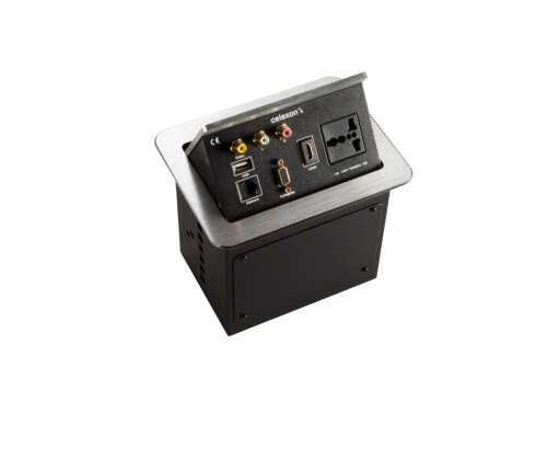 celexon tilted AV desk face plate Expert TA-200S (INT)
