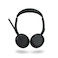 Jabra Evolve2 55 Link380a UC Stereo – schnurloses Stereo Headset mit USB-A inkl. Ladestation