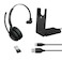 Jabra Evolve2 55 Link380a UC Mono – schnurloses Mono Headset mit USB-A inkl. Ladestation