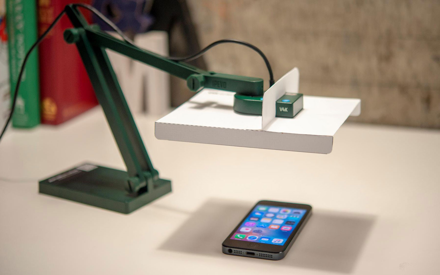 IPEVO V4K Ultra High Definition USB Dokumentenkamera Visualizer